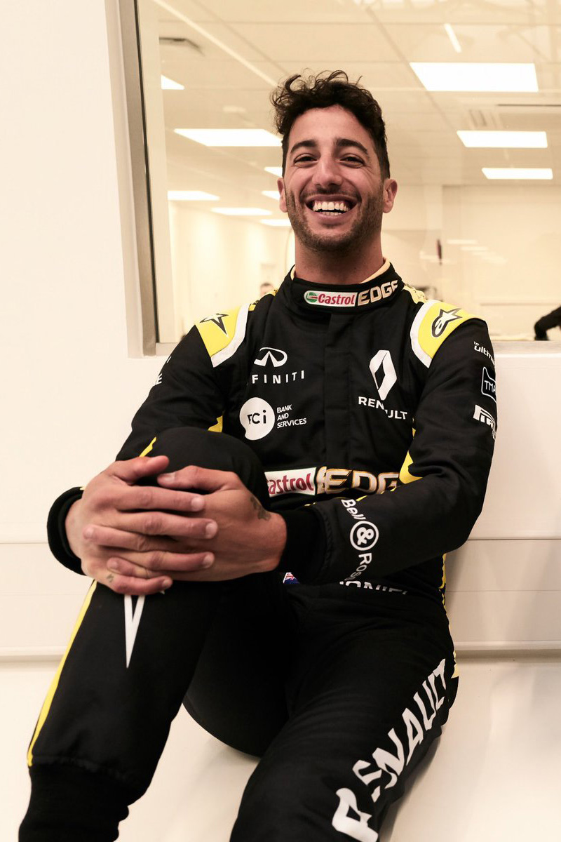 ルノーF1チーム ダニエル・リカルド