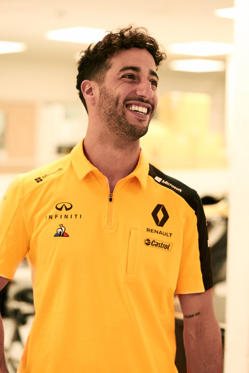 ダニエル・リカルド ルノーF1チーム
