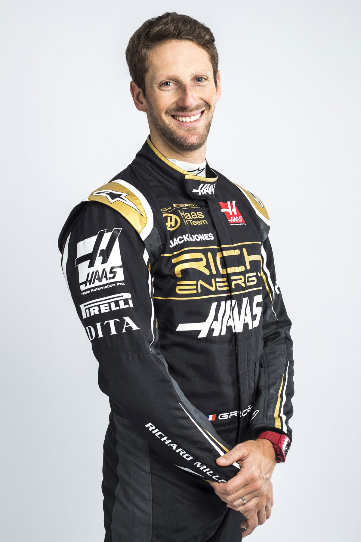 ロマン・グロージャン リッチエナジー・ハースF1チーム
