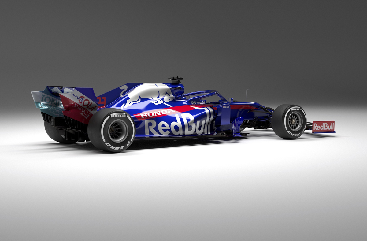 トロロッソ・ホンダ STR14 (リア)