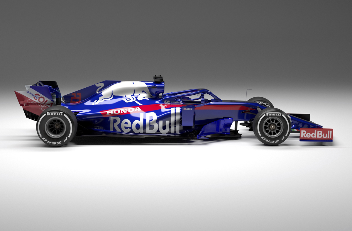トロロッソ・ホンダ STR14 (サイド)