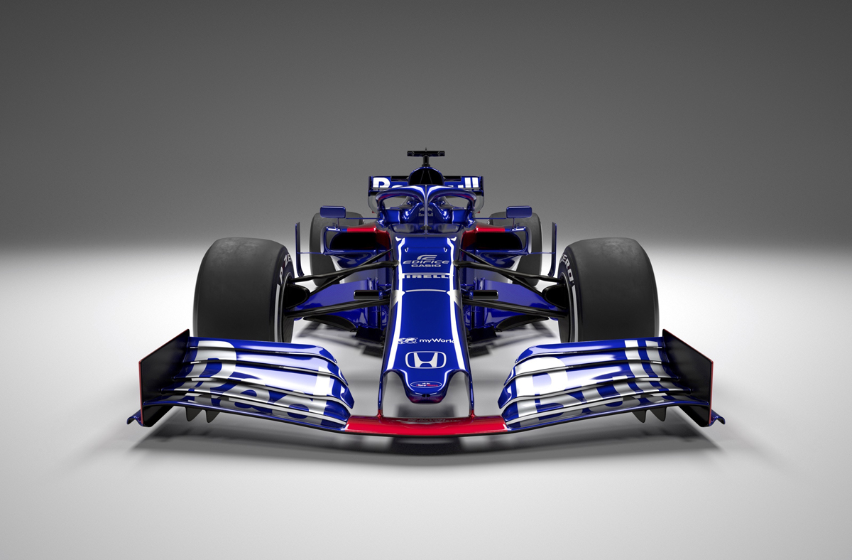 トロロッソ・ホンダ STR14 (正面)