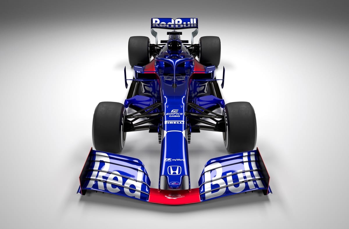 トロロッソ・ホンダ STR14 (俯瞰)