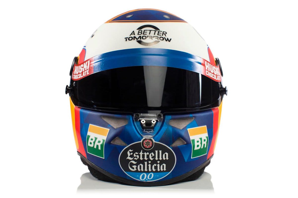カルロス・サインツJr. 2019年 F1ヘルメット