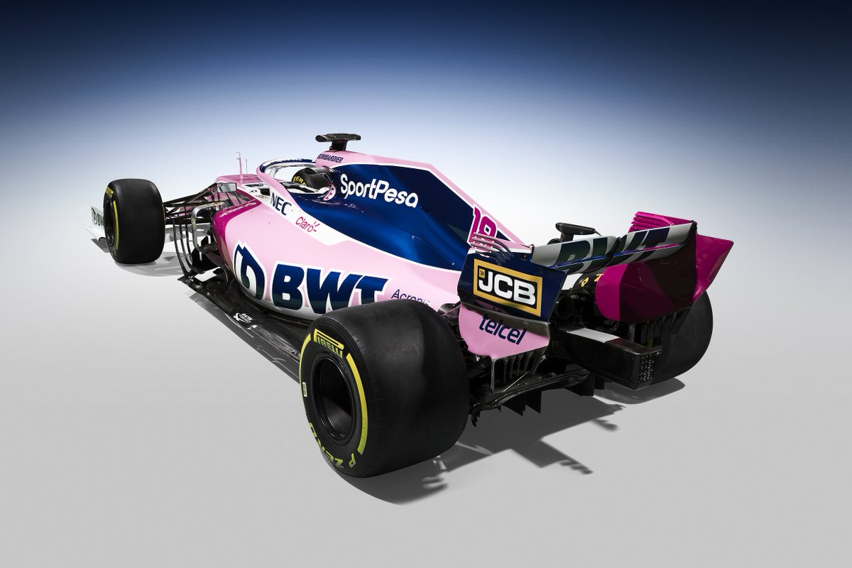 レーシングポイント 2019年F1マシン カラーリング