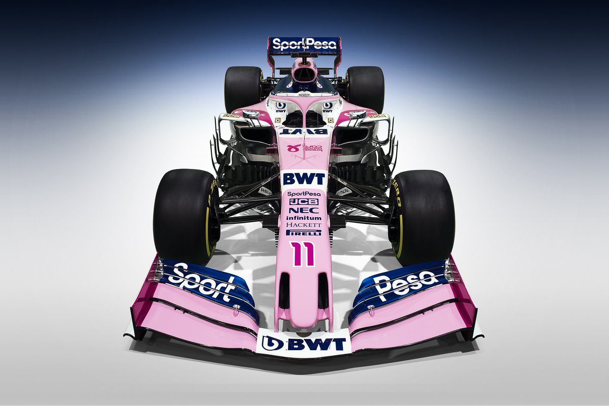 レーシングポイント 2019年F1マシン カラーリング②