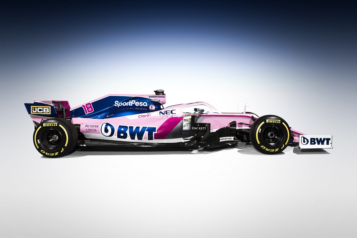 レーシングポイント 2019年F1マシン カラーリング③