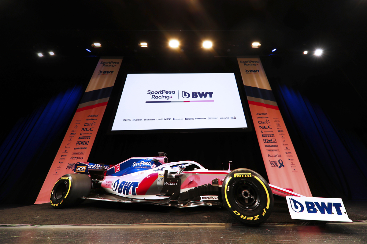 レーシングポイント 2019年F1マシン カラーリング(2)