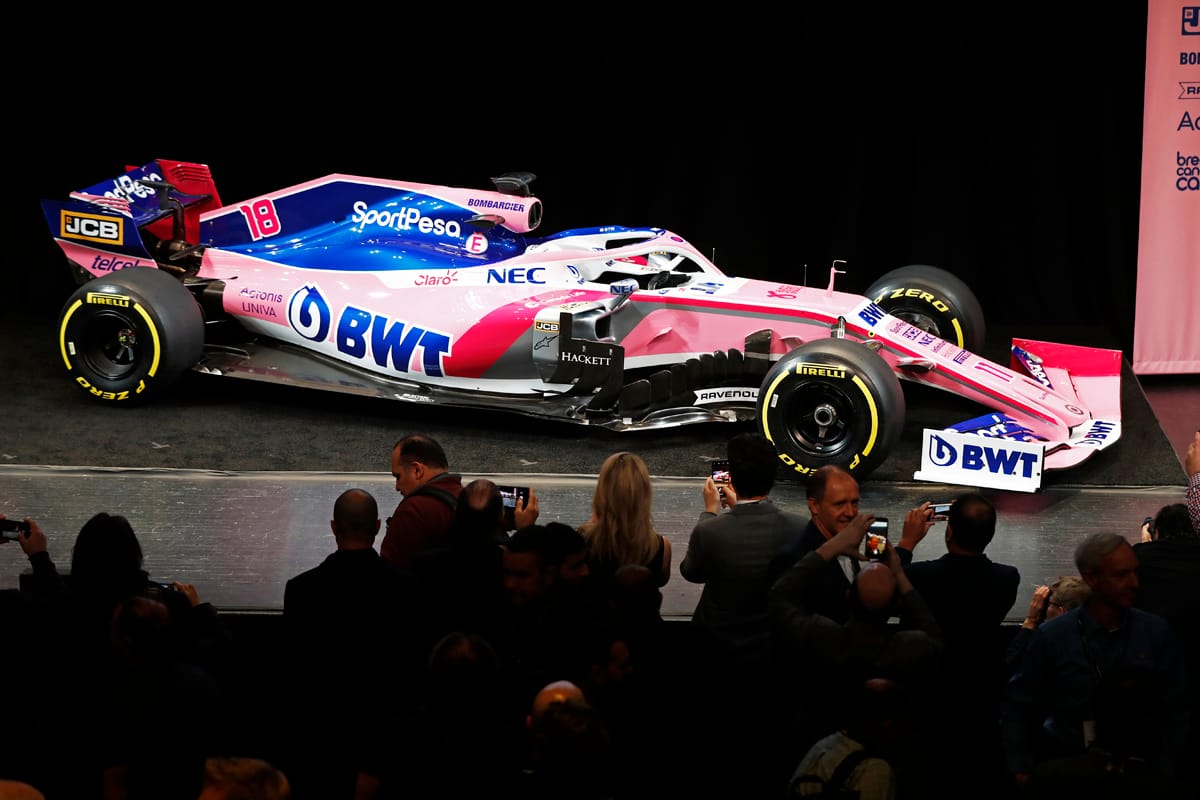 レーシングポイント 2019年F1マシン カラーリング(3)