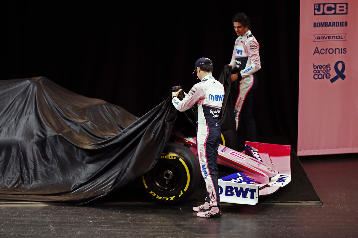 レーシングポイント 2019年F1マシン カラーリング(4)