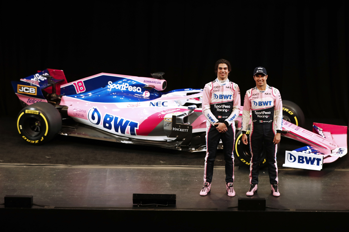 レーシングポイント 2019年F1マシン カラーリング(5)