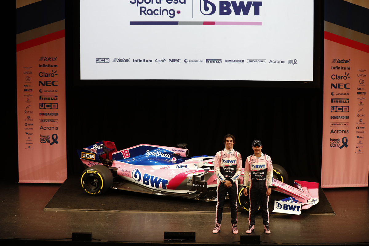 レーシングポイント 2019年F1マシン カラーリング(6)