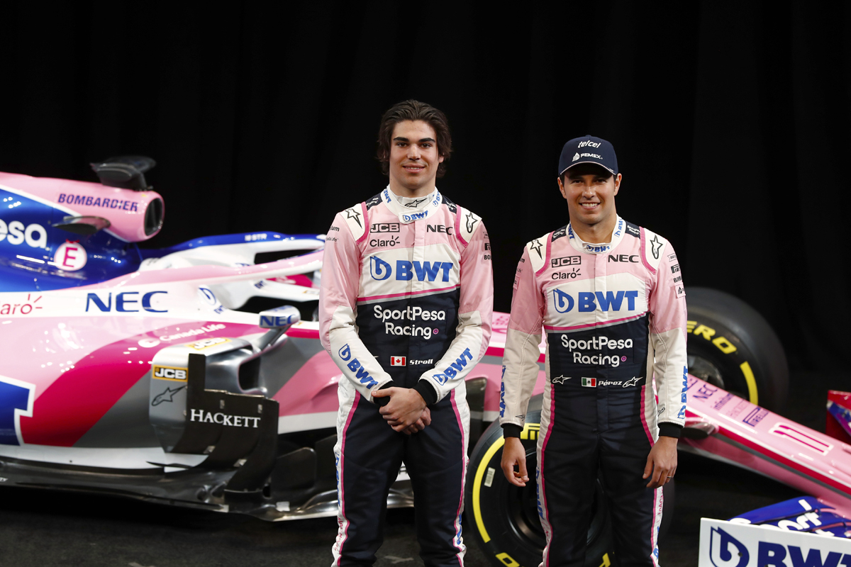 レーシングポイント 2019年F1マシン カラーリング(7)