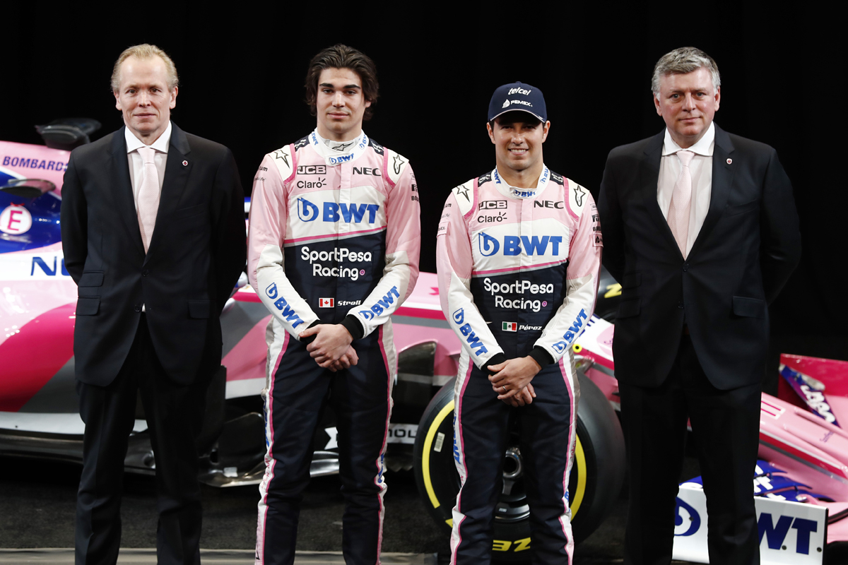 レーシングポイント 2019年F1マシン カラーリング(8)