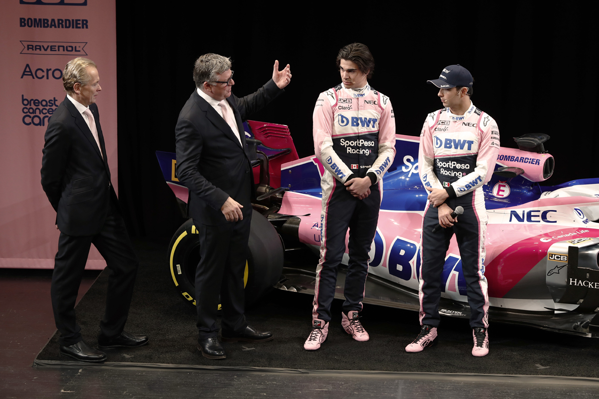 レーシングポイント 2019年F1マシン カラーリング(9)