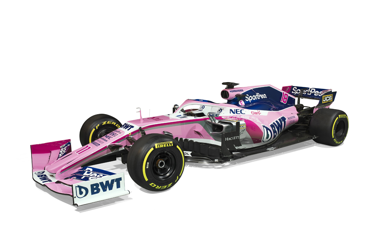 レーシングポイント 2019年F1マシン カラーリング(17)