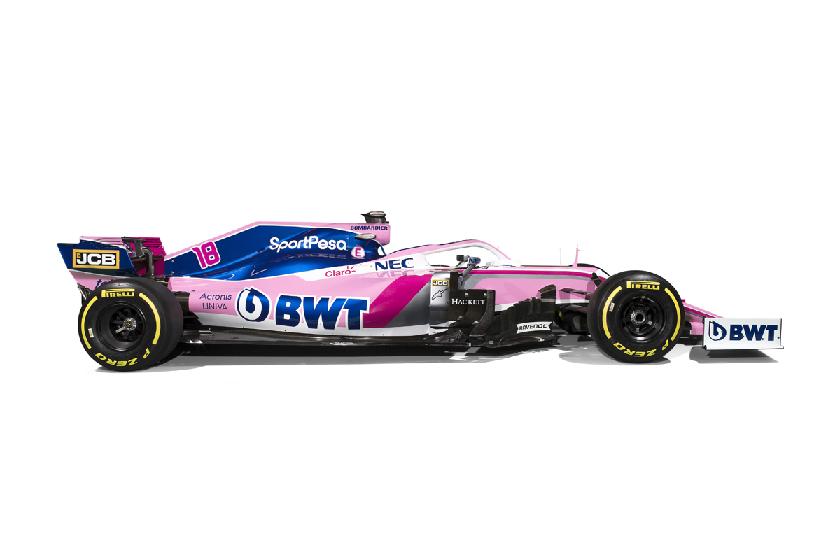 レーシングポイント 2019年F1マシン カラーリング (19)