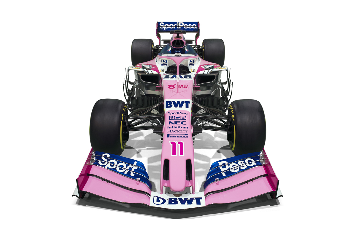 レーシングポイント 2019年F1マシン カラーリング (20)