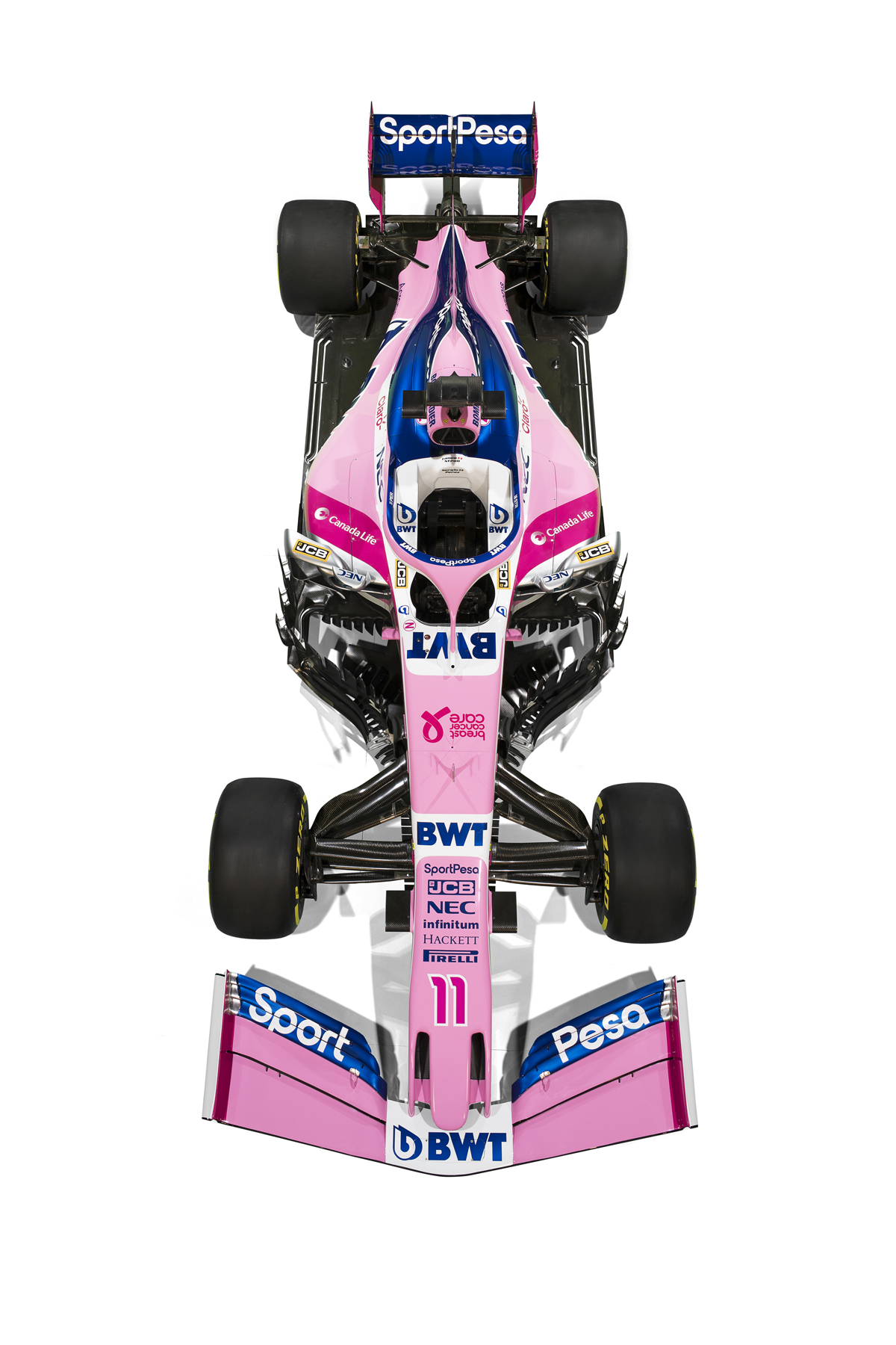 レーシングポイント 2019年F1マシン カラーリング (21)
