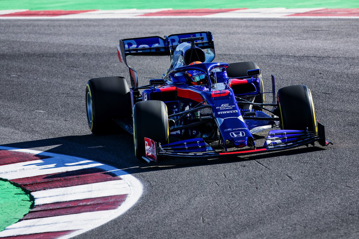 トロロッソ・ホンダ STR14 シェイクダウン ⑩
