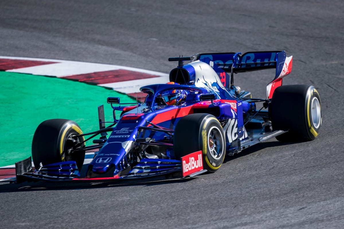 トロロッソ・ホンダ STR14 シェイクダウン ⑪