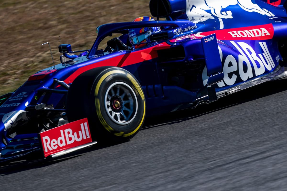 トロロッソ・ホンダ STR14 シェイクダウン ⑫
