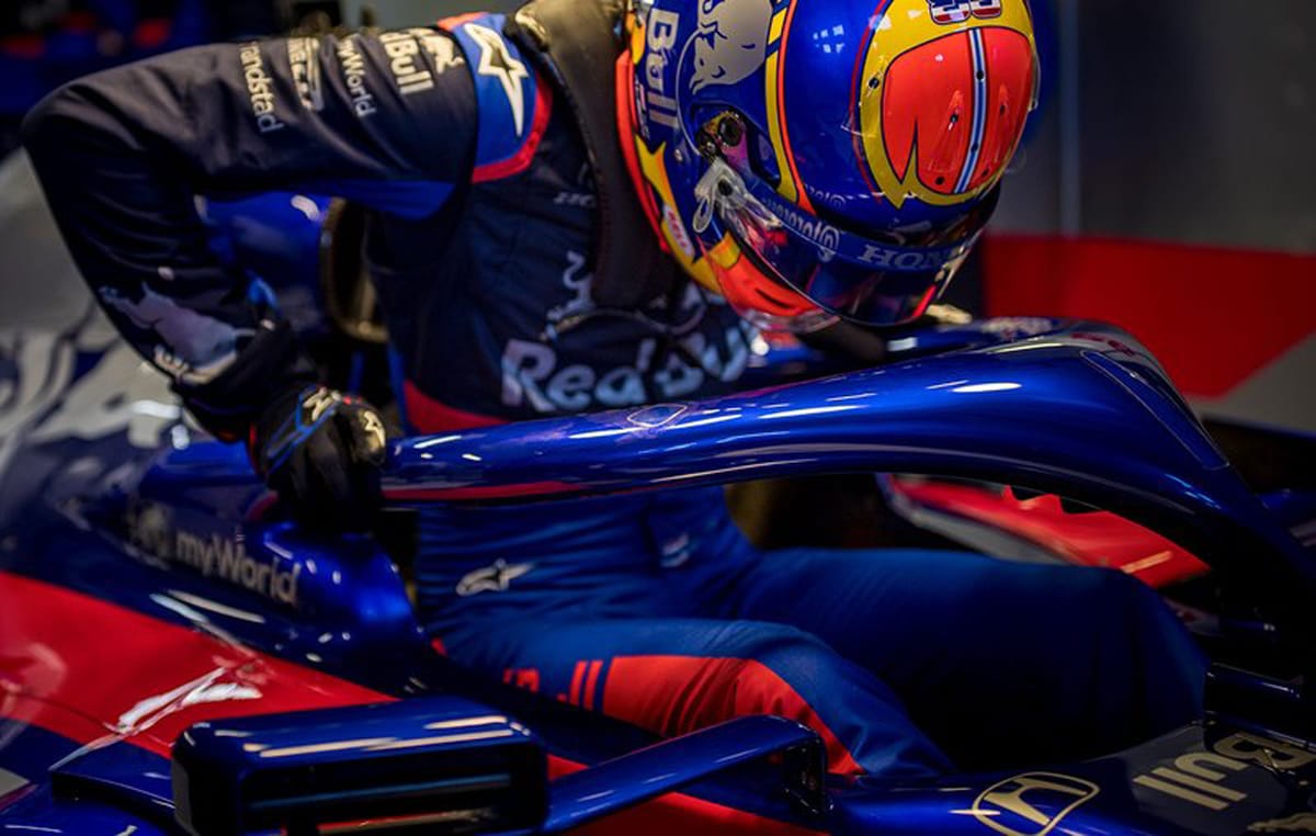 トロロッソ・ホンダ STR14 シェイクダウン ⑰