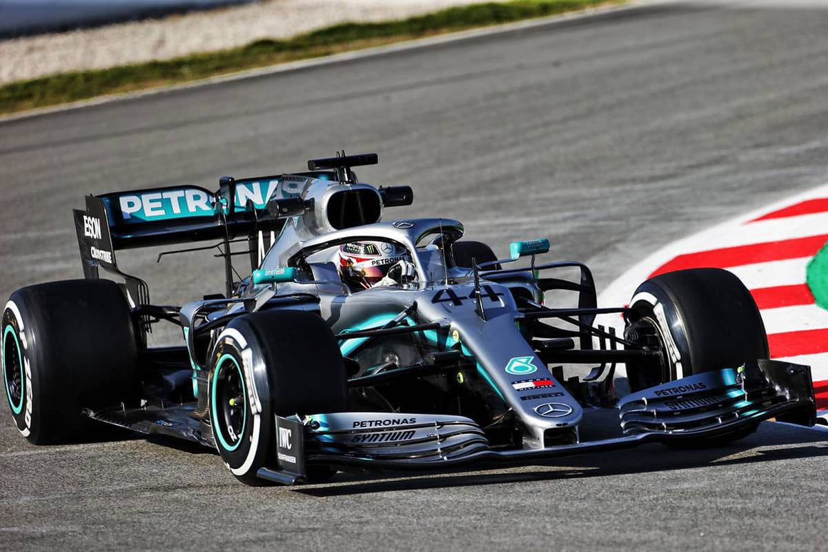 F1 ルイス・ハミルトン メルセデスW10