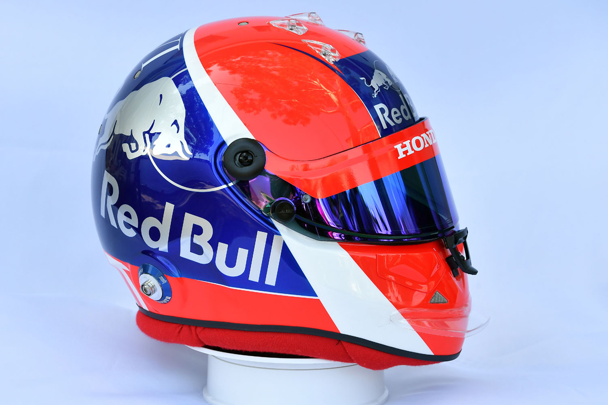 ダニール・クビアト：2019年 F1ヘルメット