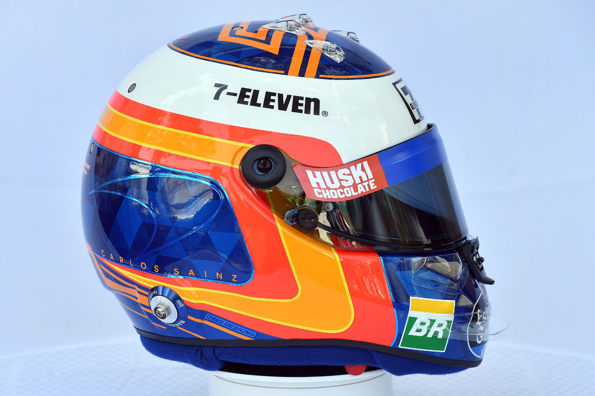 カルロス・サインツ：2019年 F1ヘルメット