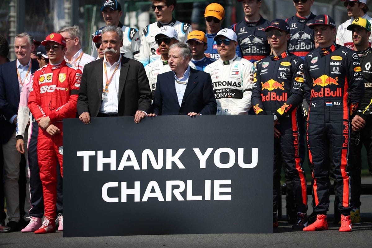 THANK YOU CHARLIE