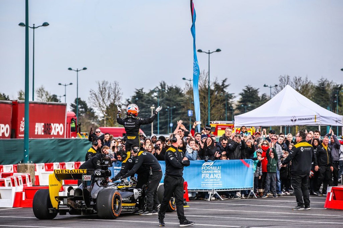 F1 ルノーF1,ディズニーランド