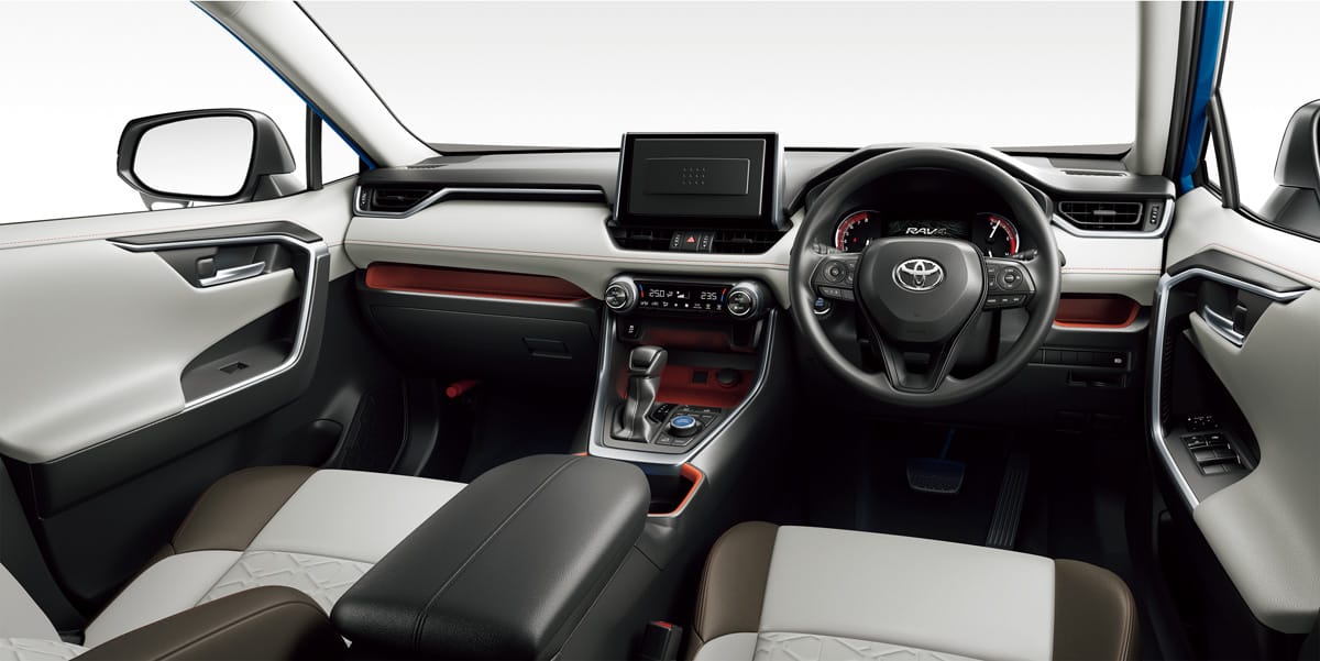 トヨタ 新型RAV4 インテリア