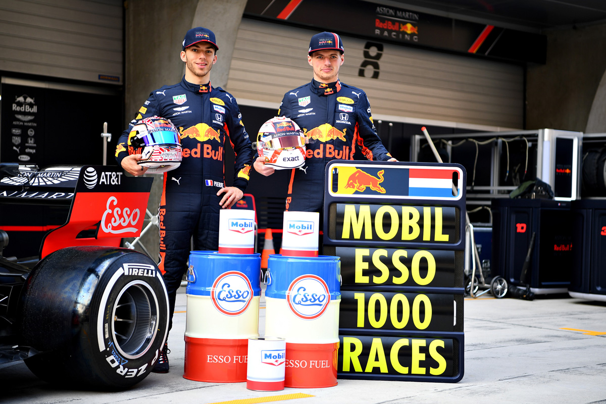 レッドブル・ホンダ × エクソンモービル 2019 F1中国GP