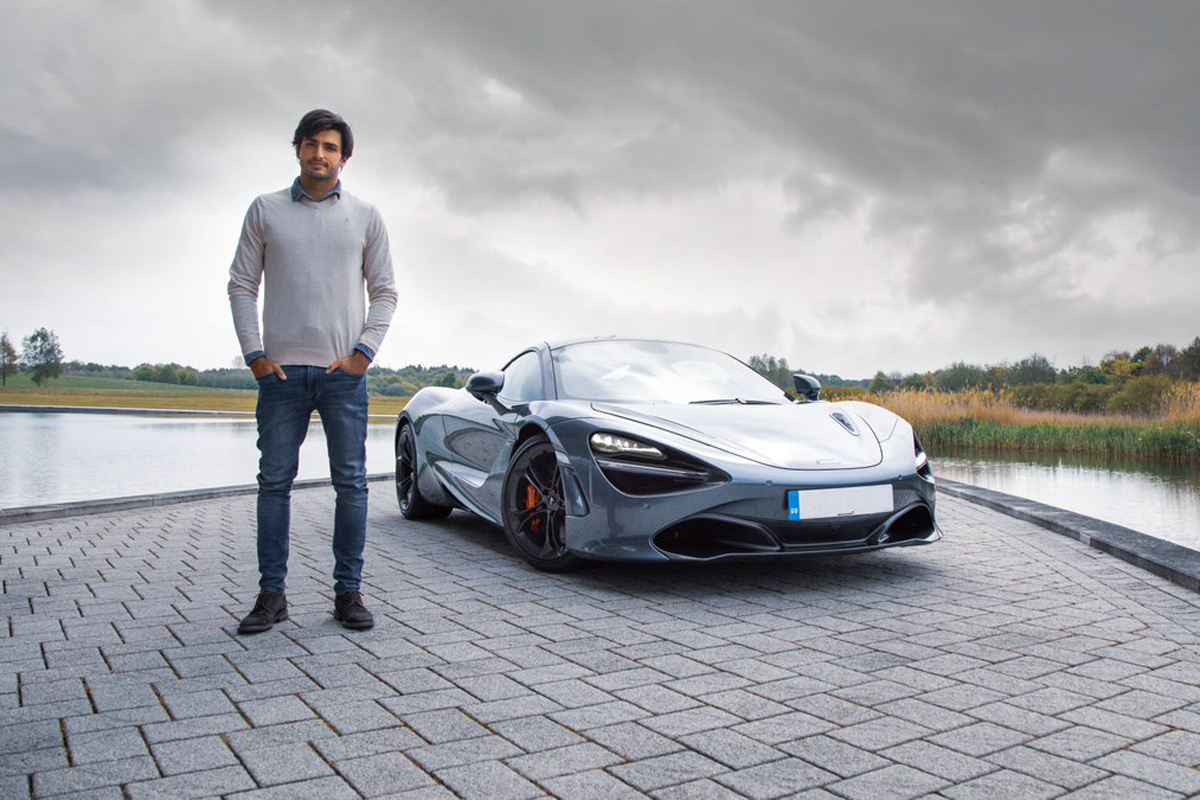 カルロス・サインツ マクラーレン・720S
