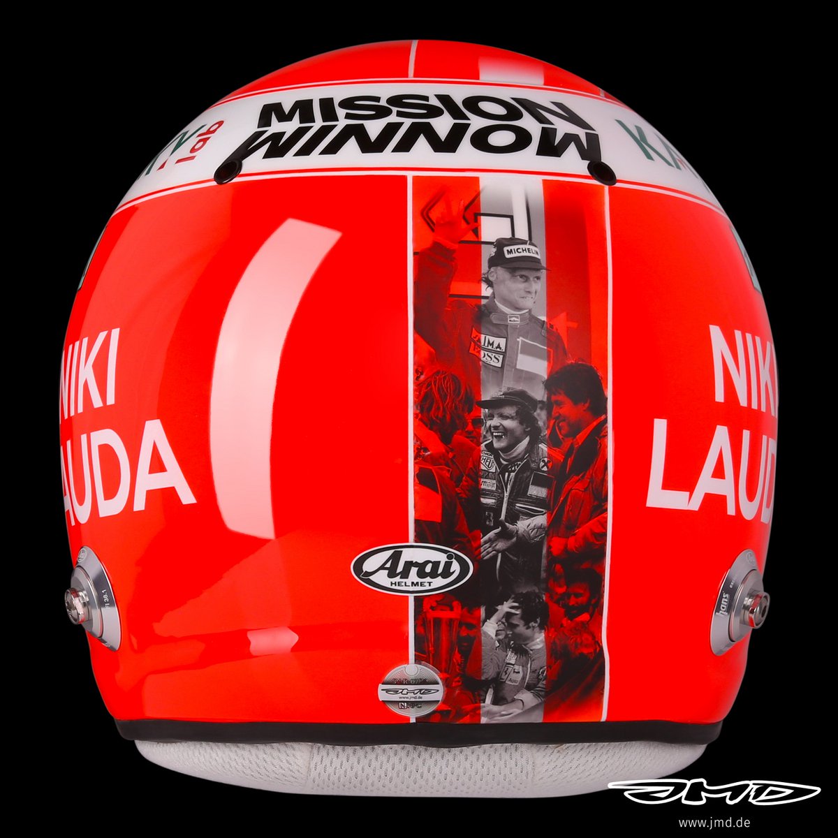 セバスチャン・ベッテル 2019年 F1モナコGP ヘルメット③
