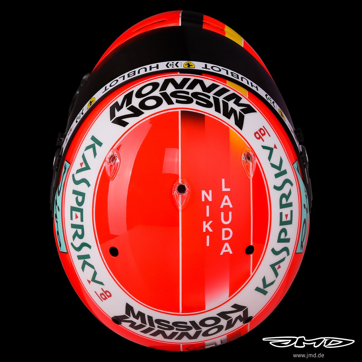 セバスチャン・ベッテル 2019年 F1モナコGP ヘルメット ニキ・ラウダ