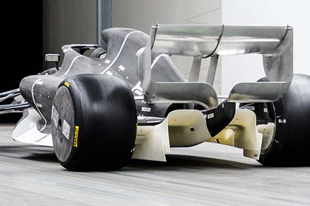 2021年F1マシン:ディフューザー