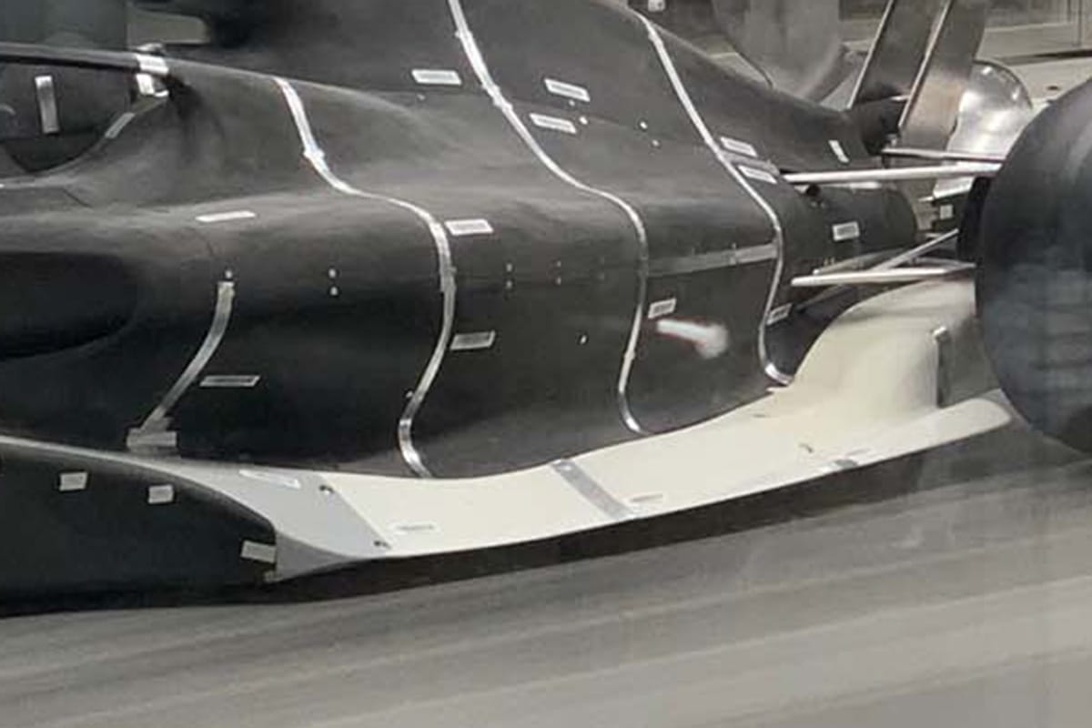 2021年F1マシン:グラウンドエフェクト フロア