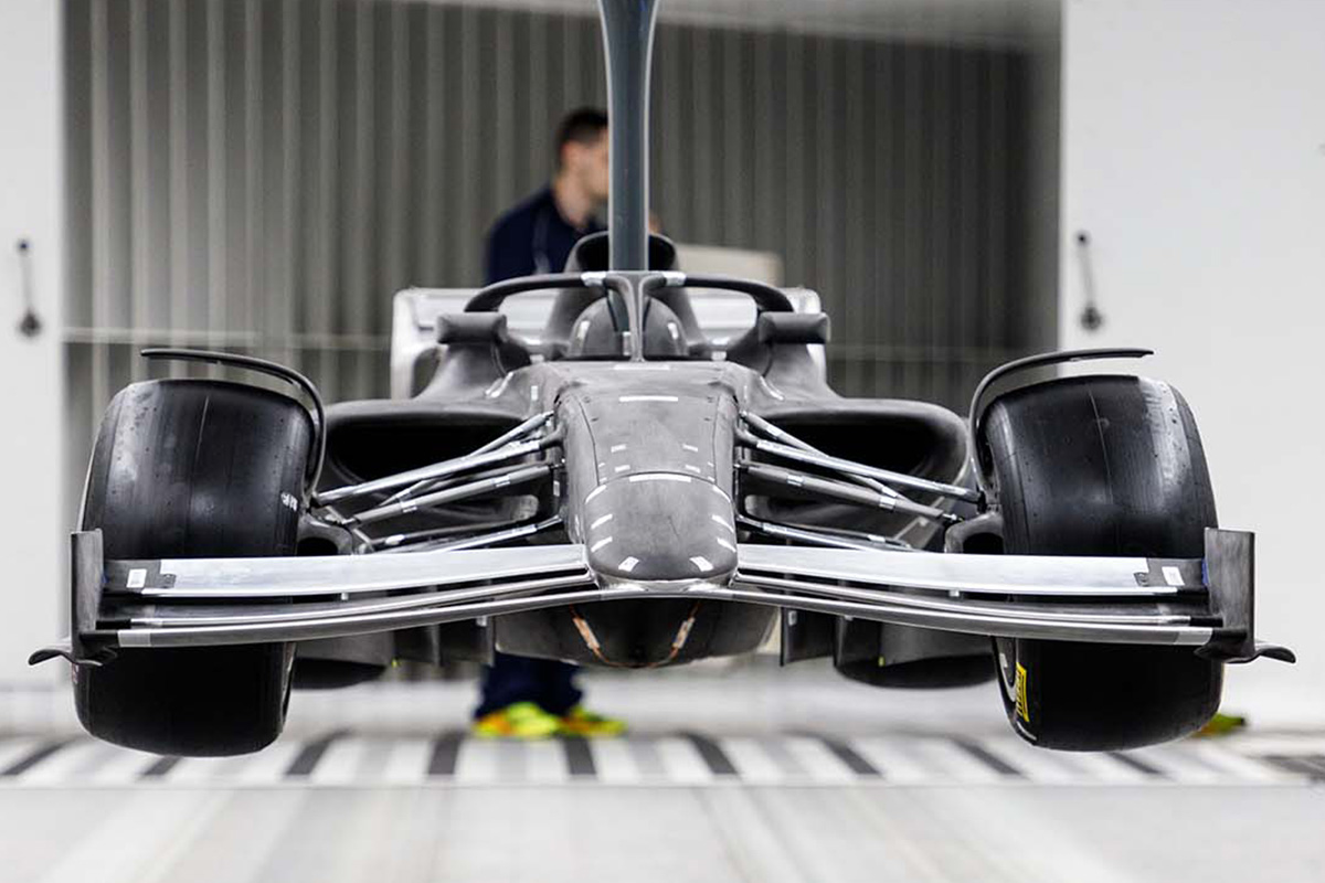 2021年F1マシン:フロントウイング