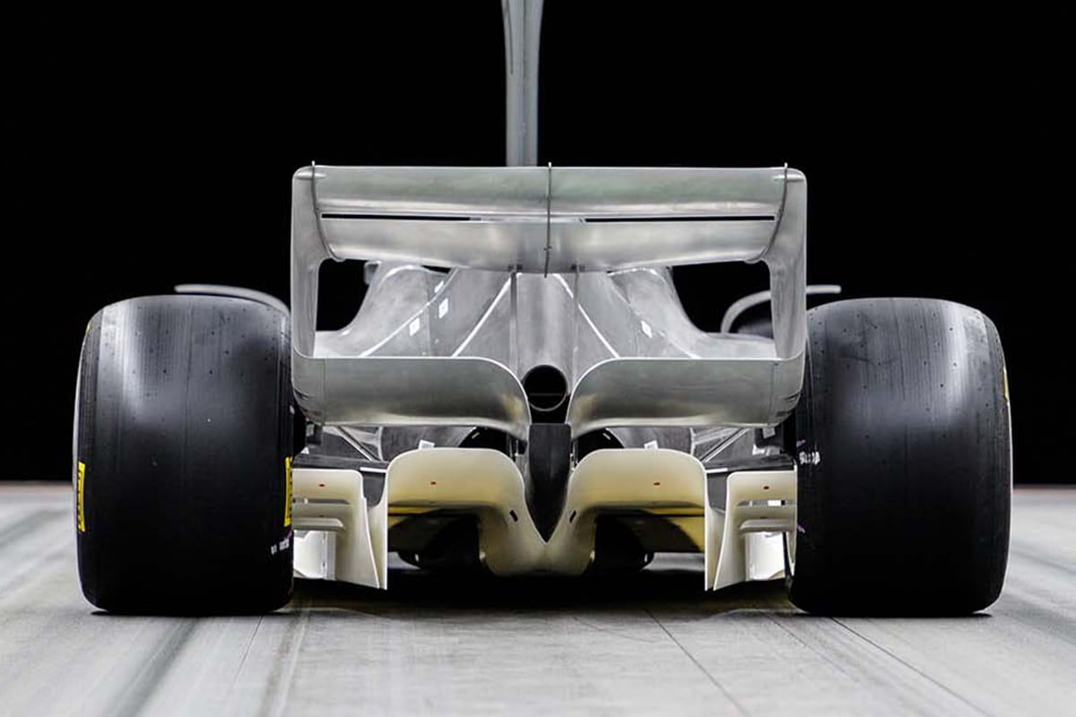 2021年F1マシン:リア