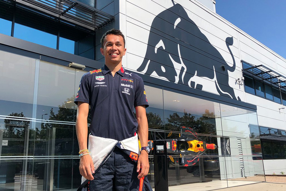 F1 アレクサンダー・アルボン レッドブル・ホンダ