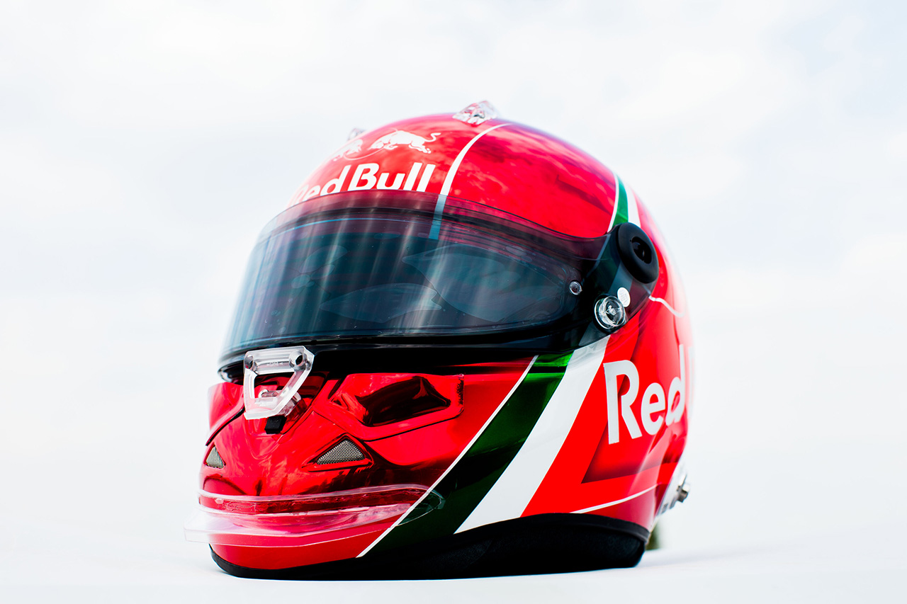 ダニール・クビアト 2019年 F1イタリアGP ヘルメット①