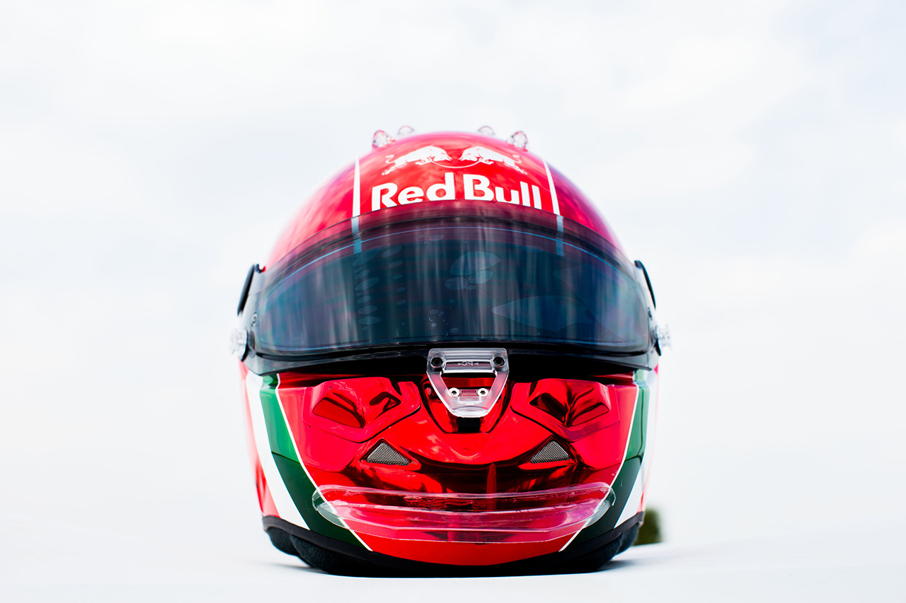 ダニール・クビアト 2019年 F1イタリアGP ヘルメット③