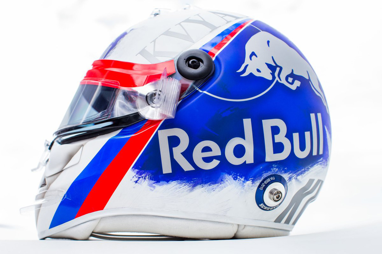 ダニール・クビアト 2019年 F1ロシアGP スペシャルヘルメット