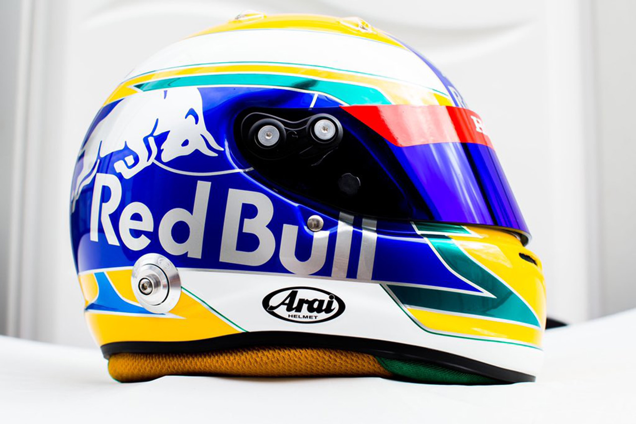 山本尚貴 2019年 F1日本GP ヘルメット②