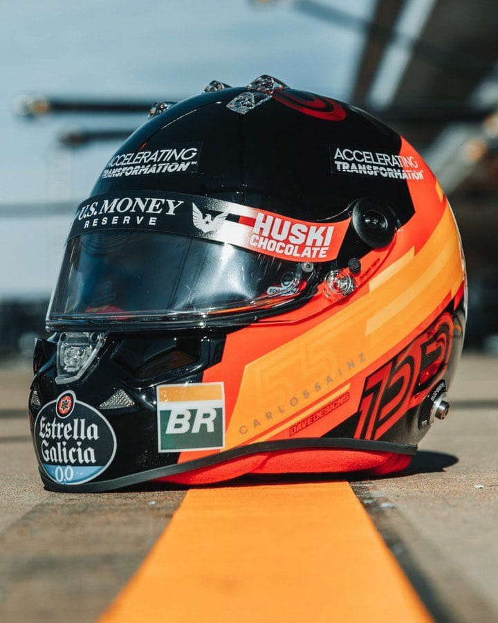 カルロス・サインツ 2019年 F1アメリカGP ヘルメット