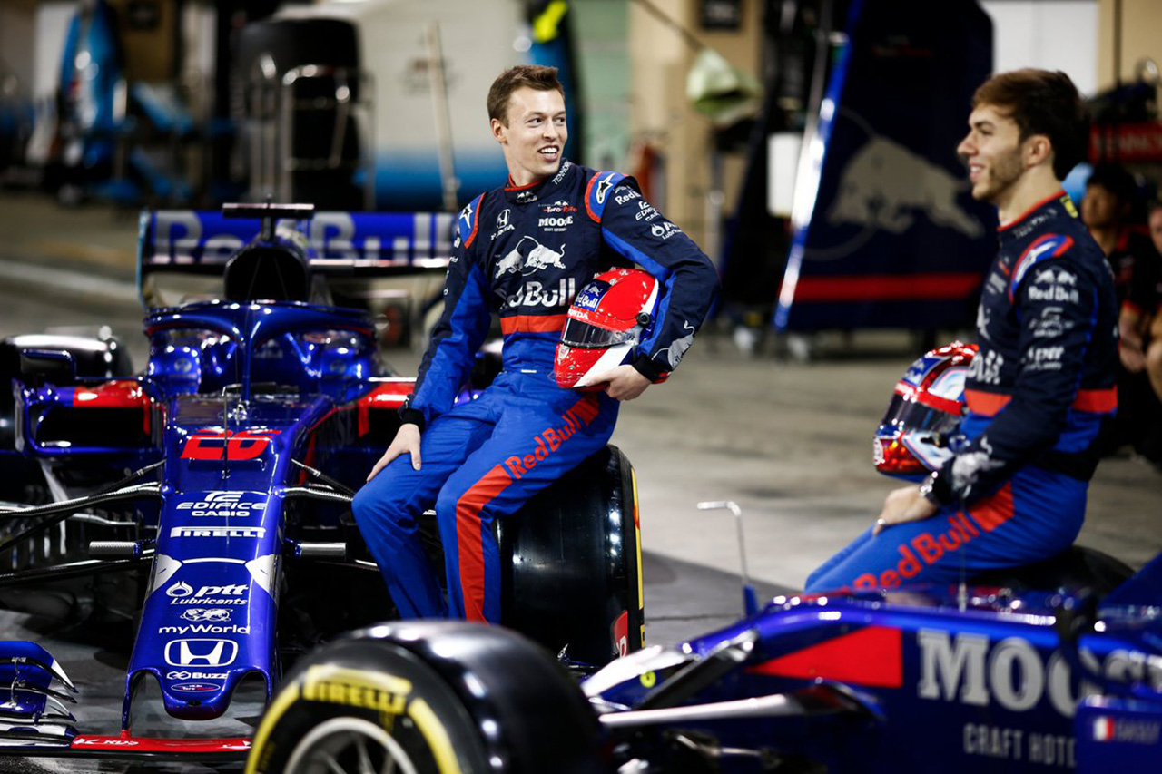 トロロッソ・ホンダ 2019年 F1チーム集合写真