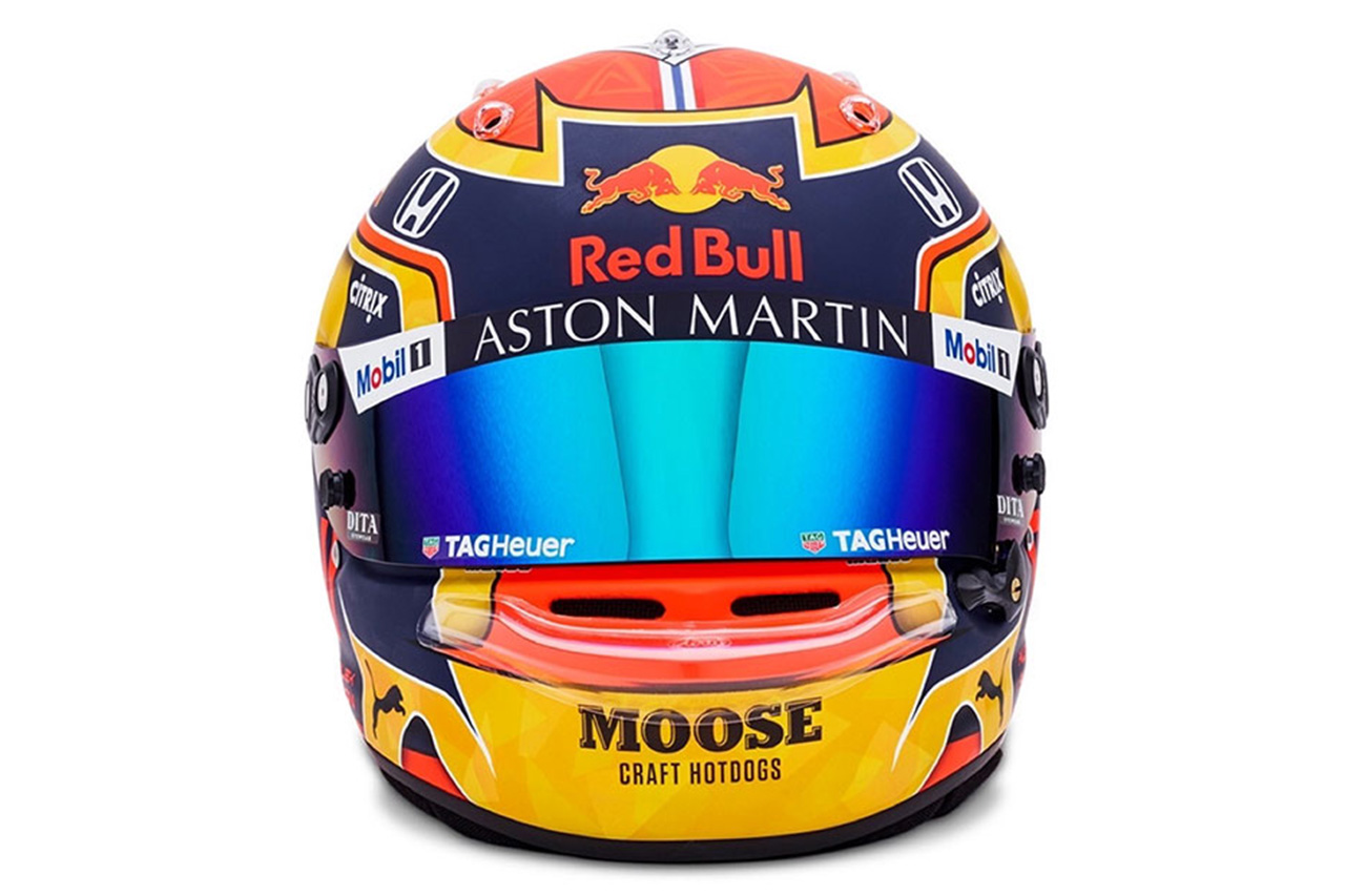 アレクサンダー・アルボン (レッドブル・ホンダ) 2020年 F1ヘルメット