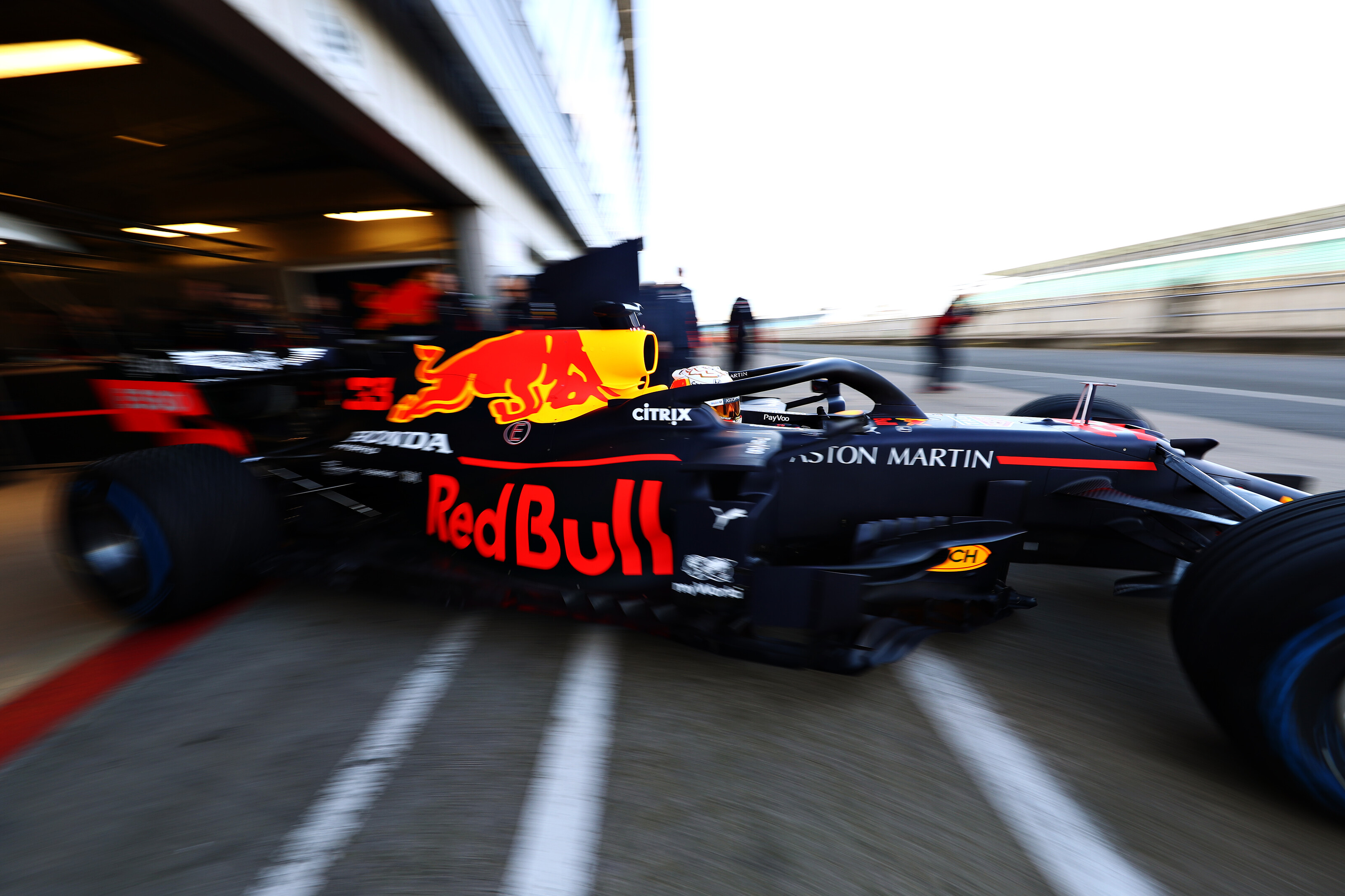 レッドブル・ホンダ RB16 シェイクダウン ⑦